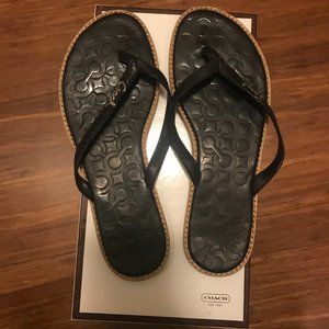 Coach sandals